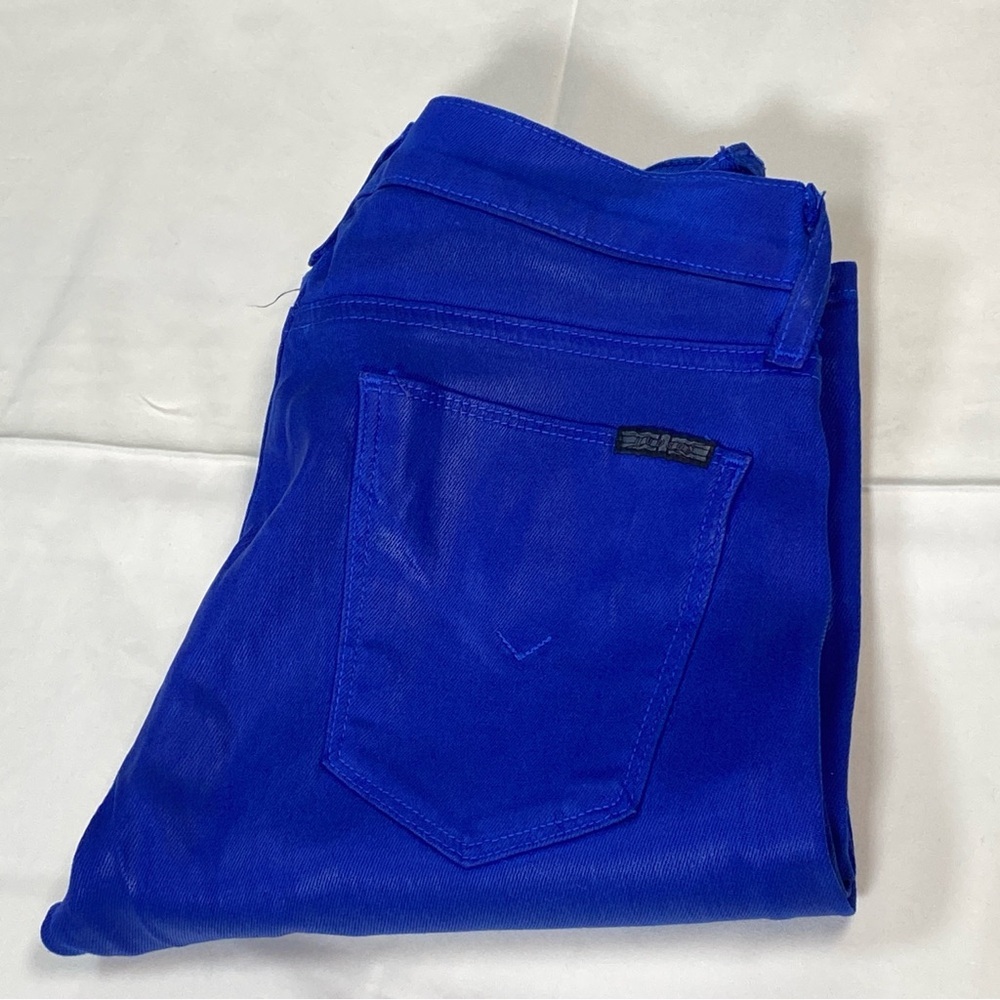 Women’s Hudson Blue/metallic skinny style pants Size 27 - Picture 16 of 16
